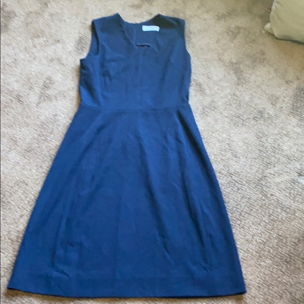 MM LAFLEUR navy dress size 10